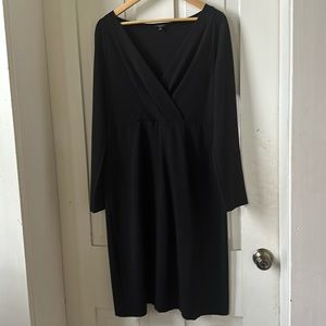 Talbots classified c cross over heavy tshirt dress